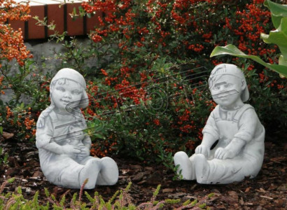 Girl 34cm Figurine Statue Sculptures Statues Garden